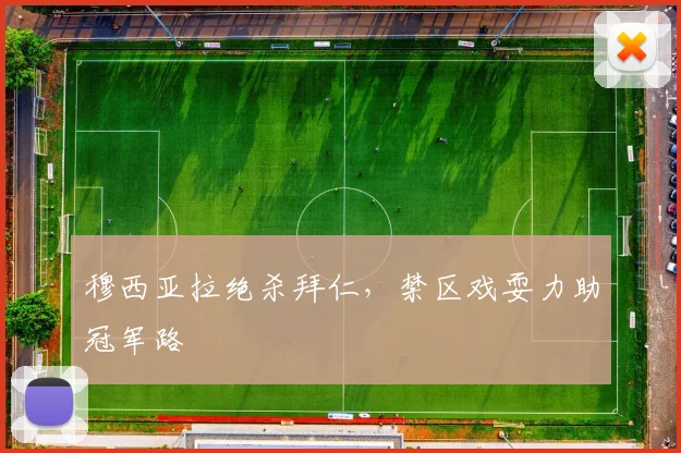 穆西亚拉绝杀拜仁，禁区戏耍力助冠军路